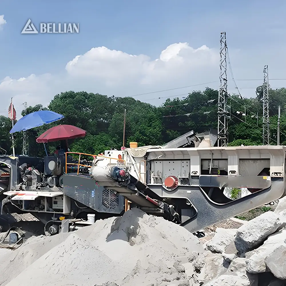 Mobile Crushing Station view 6 | Bellian Machinery