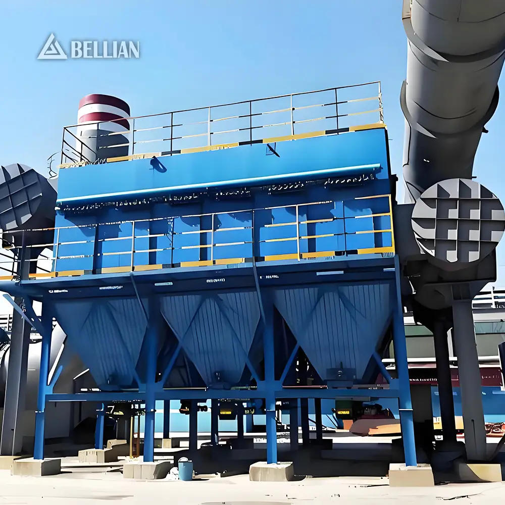 Pulse Jet Baghouse Dust Collector view 6 | Bellian Machinery