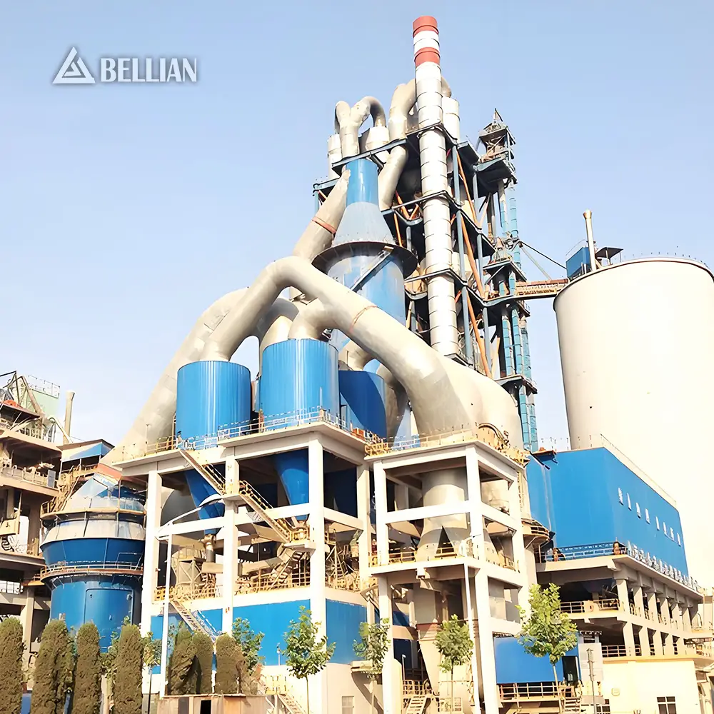 Five-Stage Cyclone Preheater view 3 | Bellian Machinery