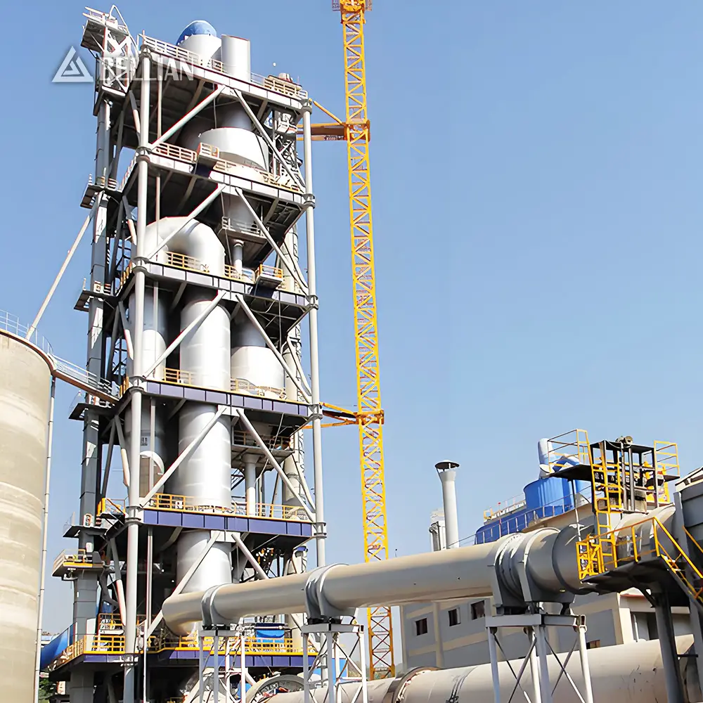 Five-Stage Cyclone Preheater view 2 | Bellian Machinery