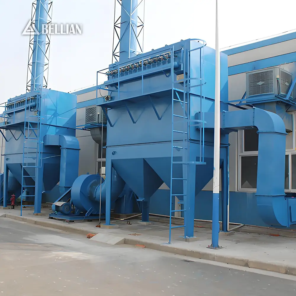 Pulse Jet Baghouse Dust Collector view 5 | Bellian Machinery