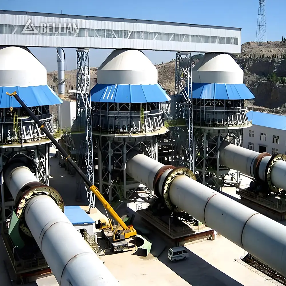 Rotary Lime Kiln view 4 | Bellian Machinery
