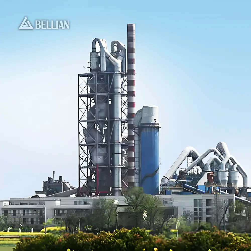 Five-Stage Cyclone Preheater view 5 | Bellian Machinery