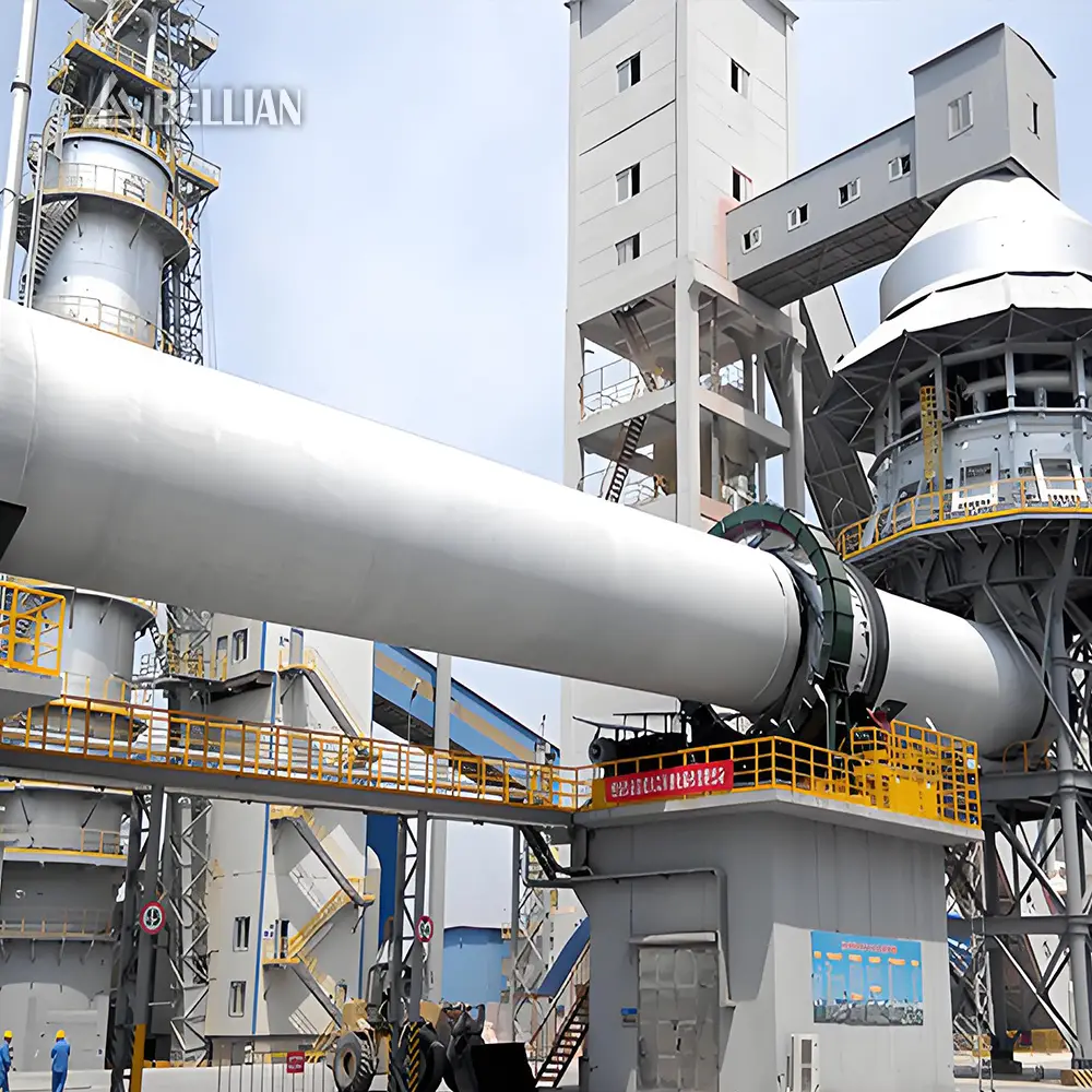 Rotary Lime Kiln view 3 | Bellian Machinery