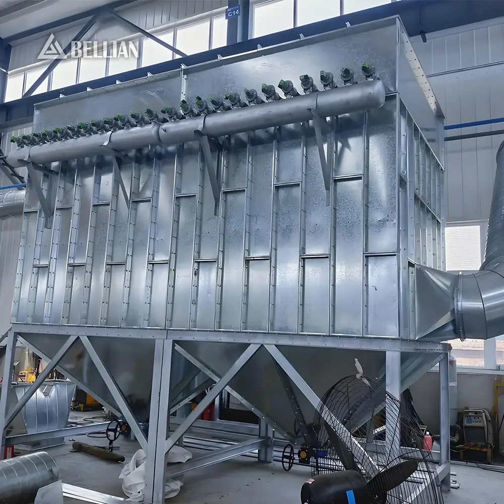 Pulse Jet Baghouse Dust Collector view 2 | Bellian Machinery