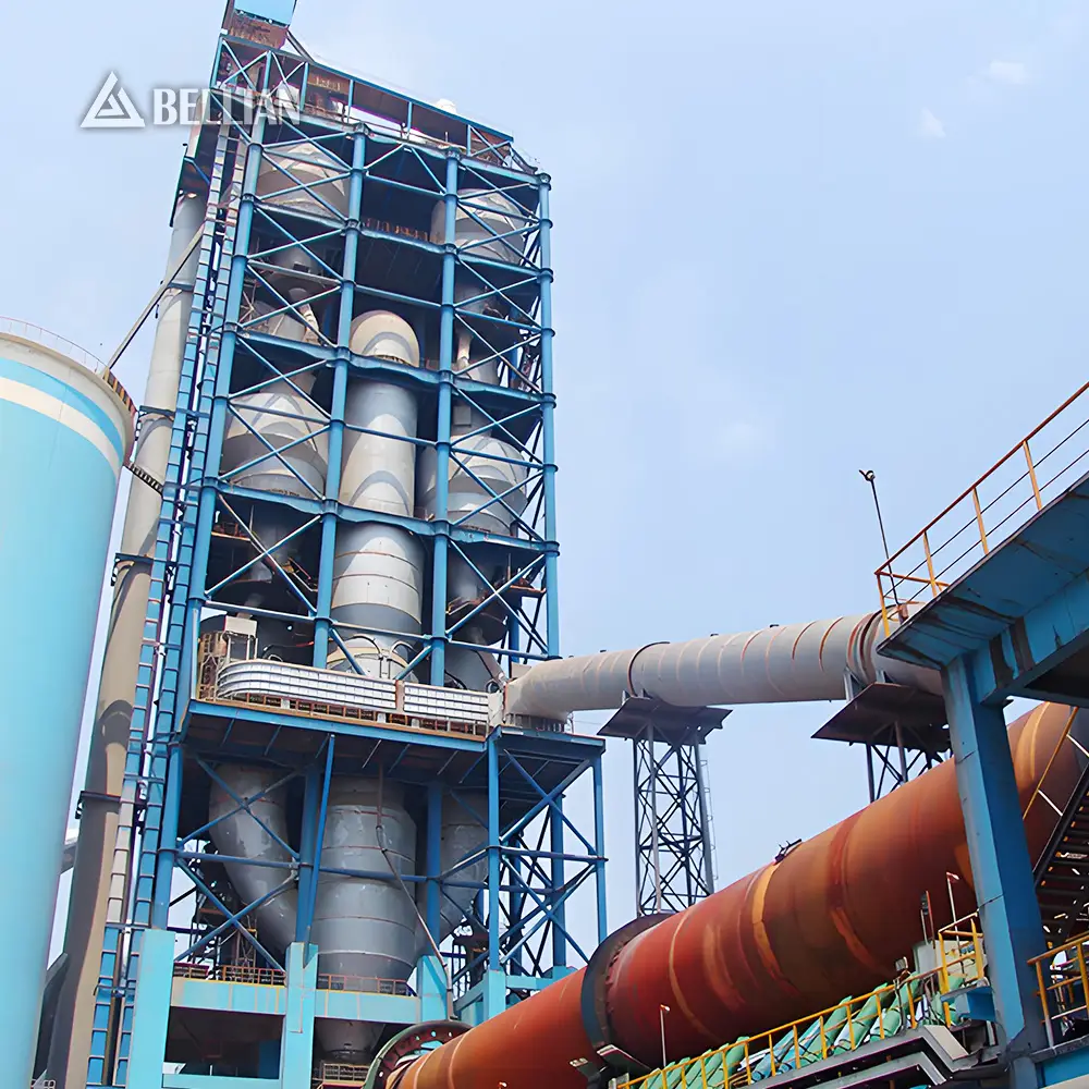 Five-Stage Cyclone Preheater view 4 | Bellian Machinery