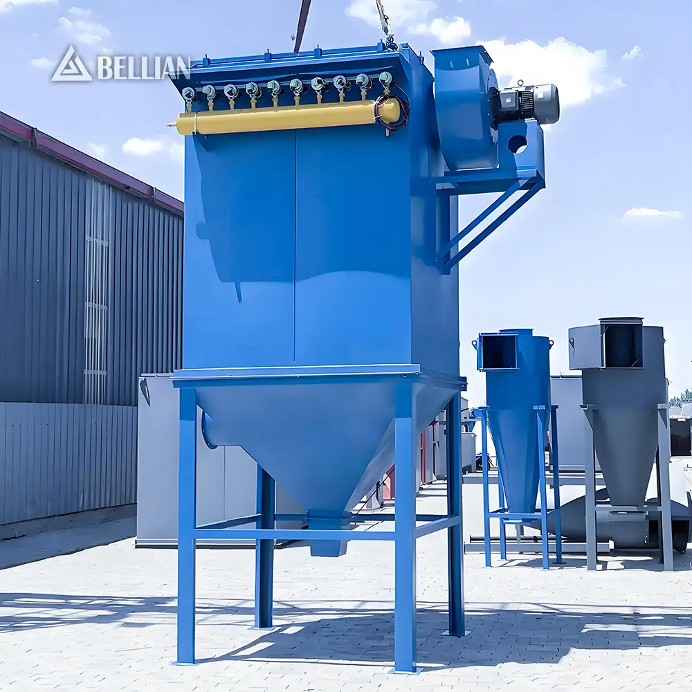 Single Unit Pulse Dust Collector view 6 | Bellian Machinery