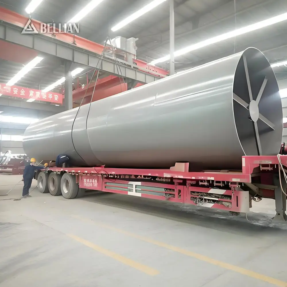 Rotary Lime Kiln view 2 | Bellian Machinery