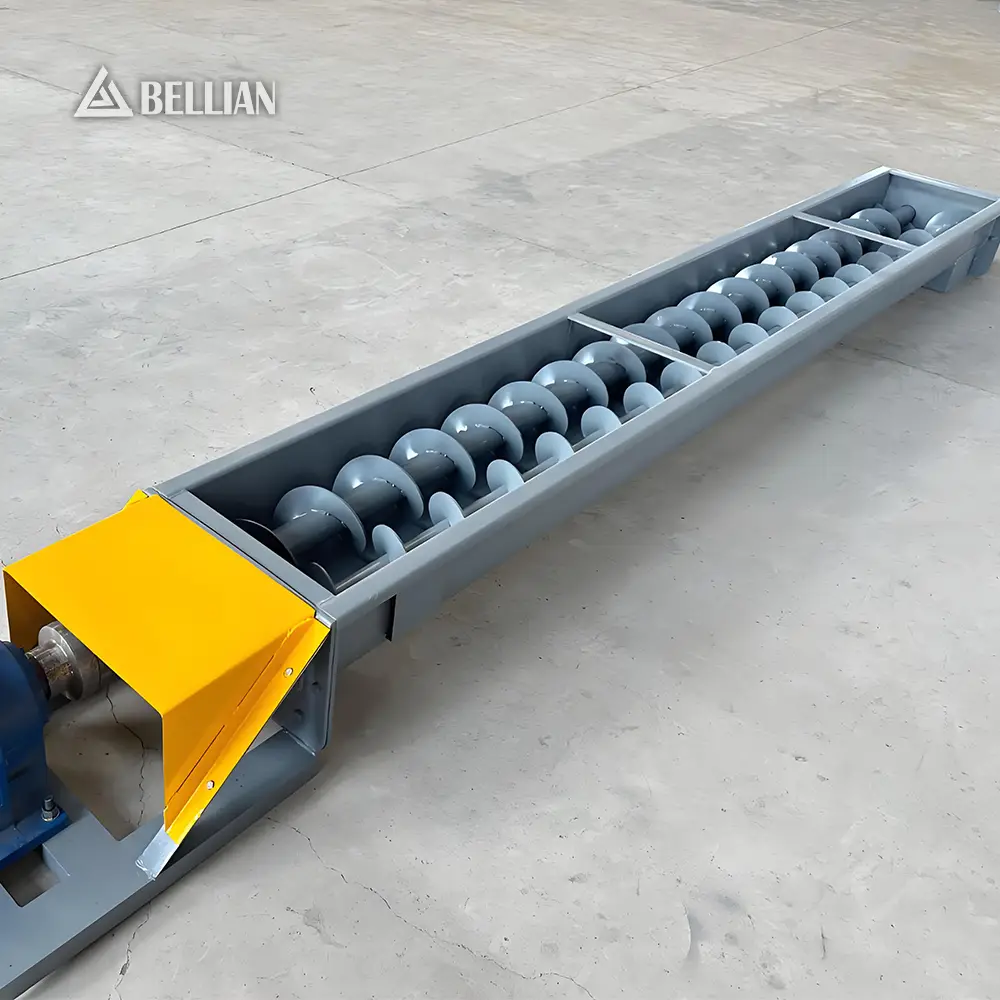 Screw Conveyor view 2 | Bellian Machinery