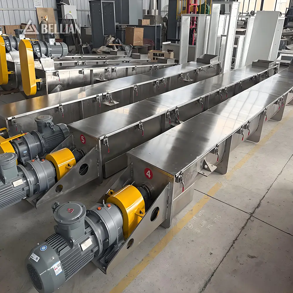Screw Conveyor view 4 | Bellian Machinery