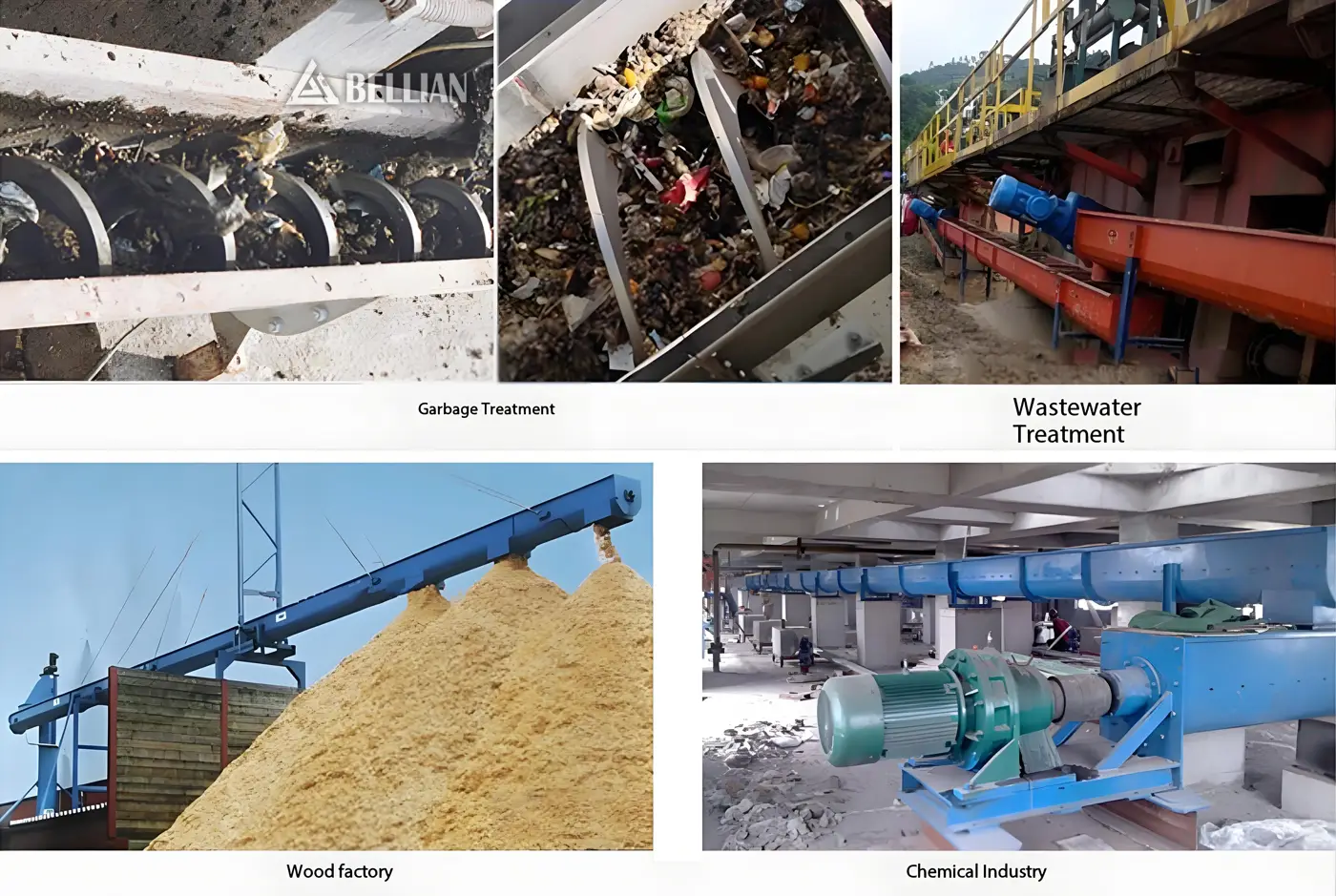 Application Scenarios of Screw Conveyor
