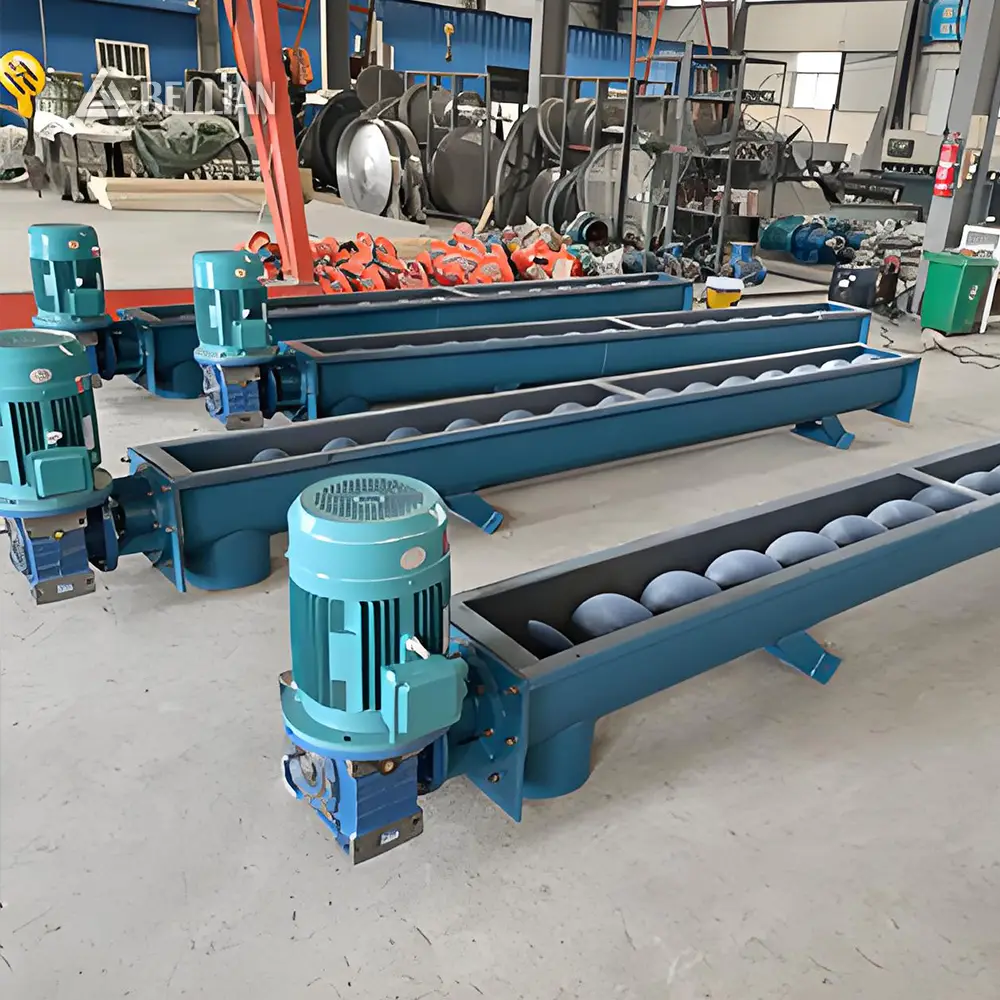 Screw Conveyor view 3 | Bellian Machinery