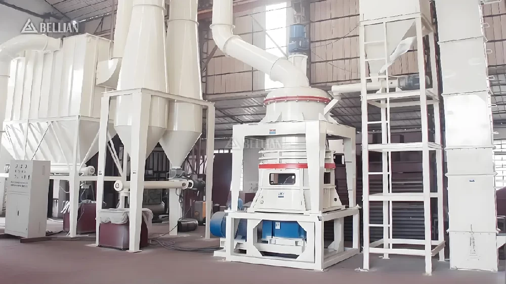 Turkey 5t/h HGM100 Limestone Ultrafine Grinding Line