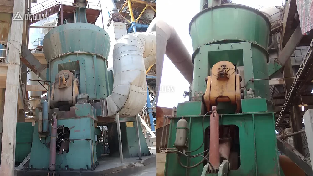 Vietnam 23t/h Vertical Roller Mill Slag Powder Production Line