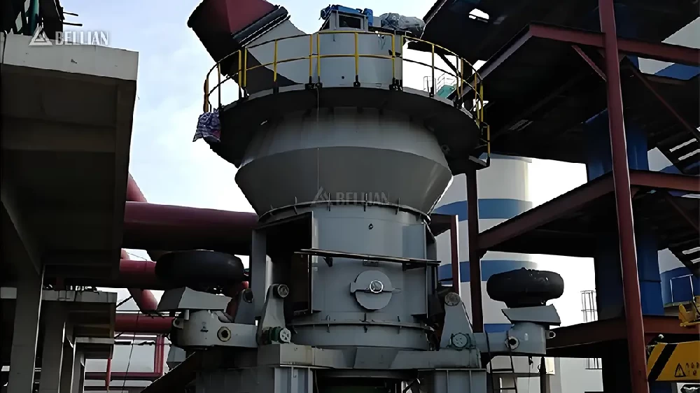 Saudi Arabia 25t/h Vertical Roller Mill Mineral Powder Production Line